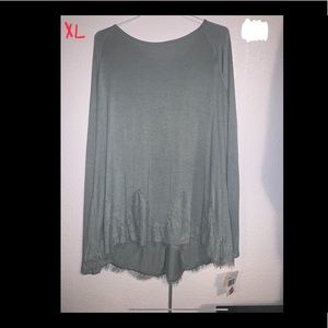 Long sleeve blouse
